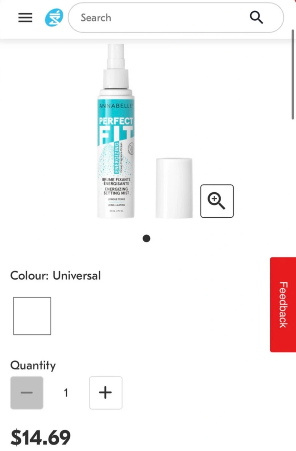 Annabelle Perfect Fit Energizing Setting Mist - photo 2