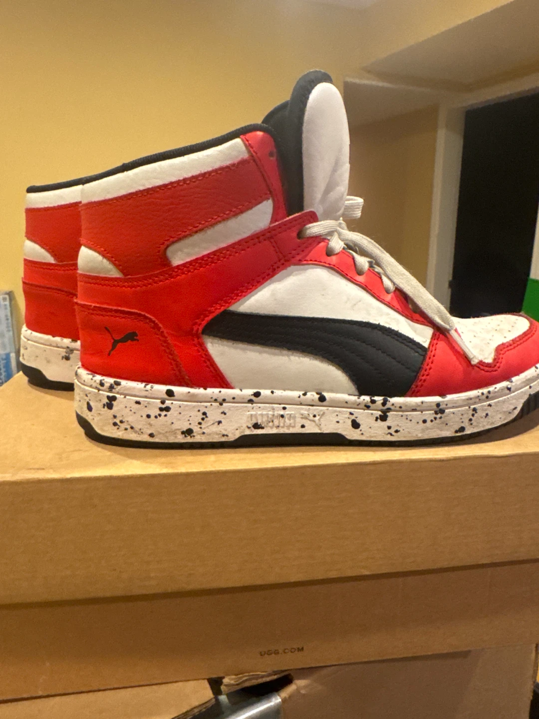 Puma Rebound Joy High Top Sneakers - Size 8 Men’s