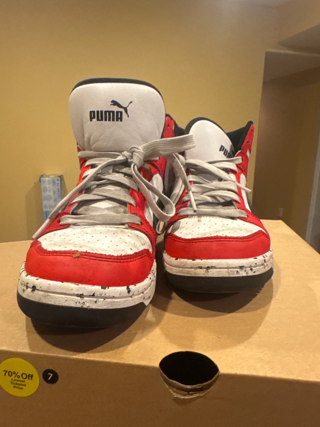 Puma Rebound Joy High Top Sneakers - Size 8 Men’s - photo 2