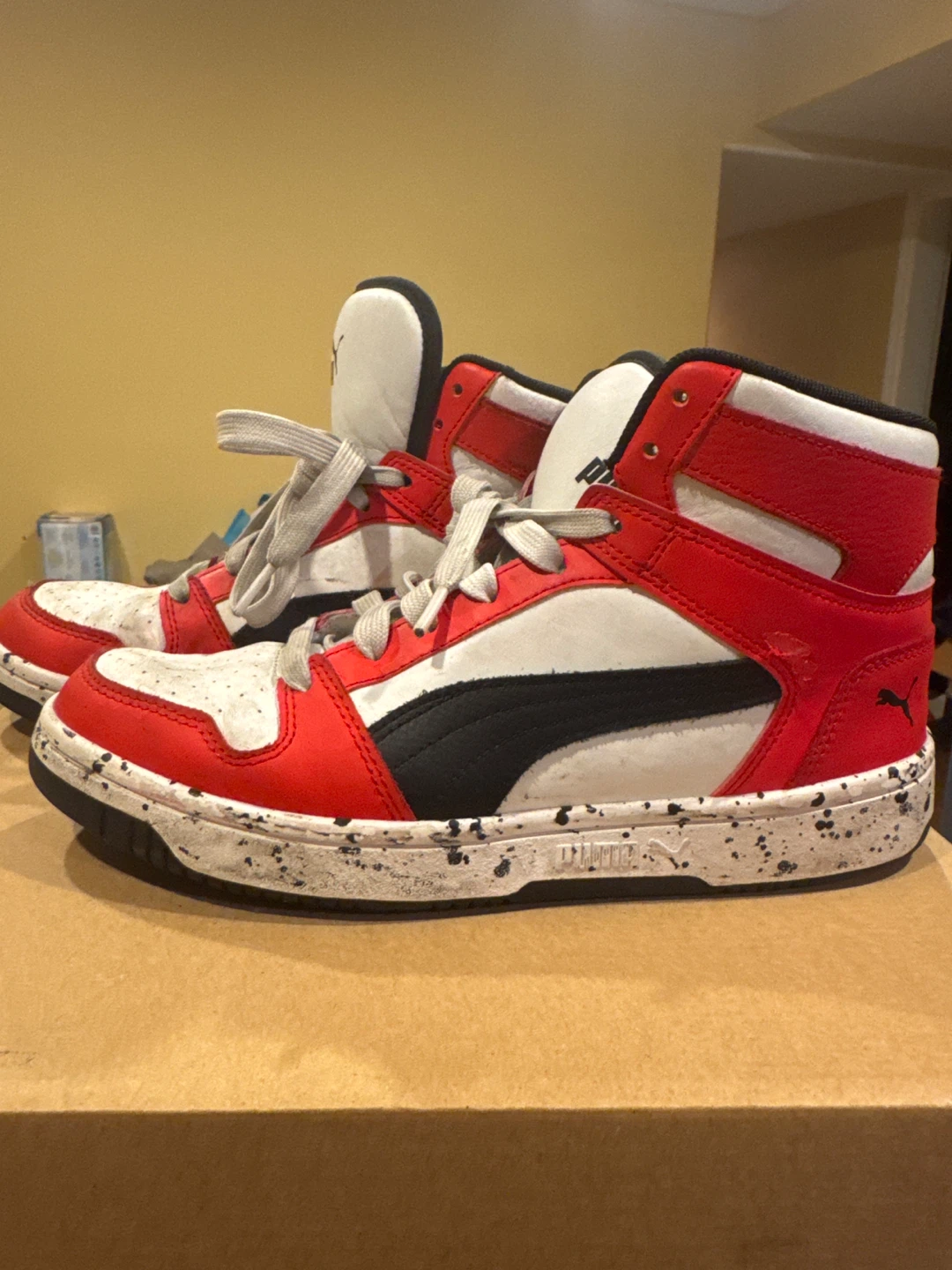 Puma Rebound Joy High Top Sneakers - Size 8 Men’s - photo 3