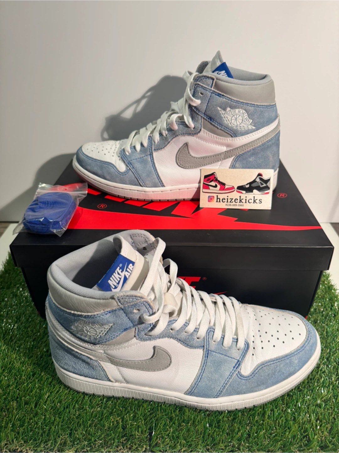 Jordan 1 High Hyper Royal size 10 - photo 2
