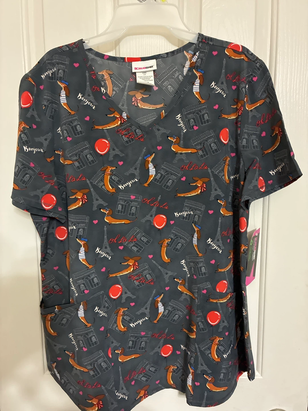 New Scrubstar L/G Scrub Top