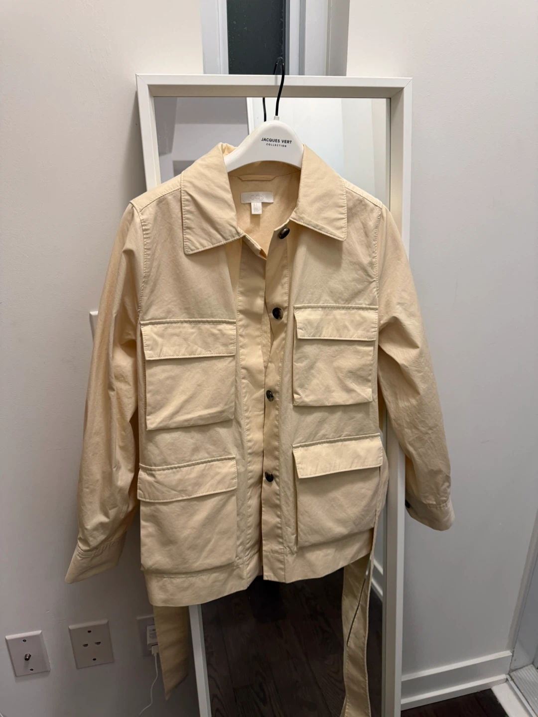 COS Beige Jacket Size 4