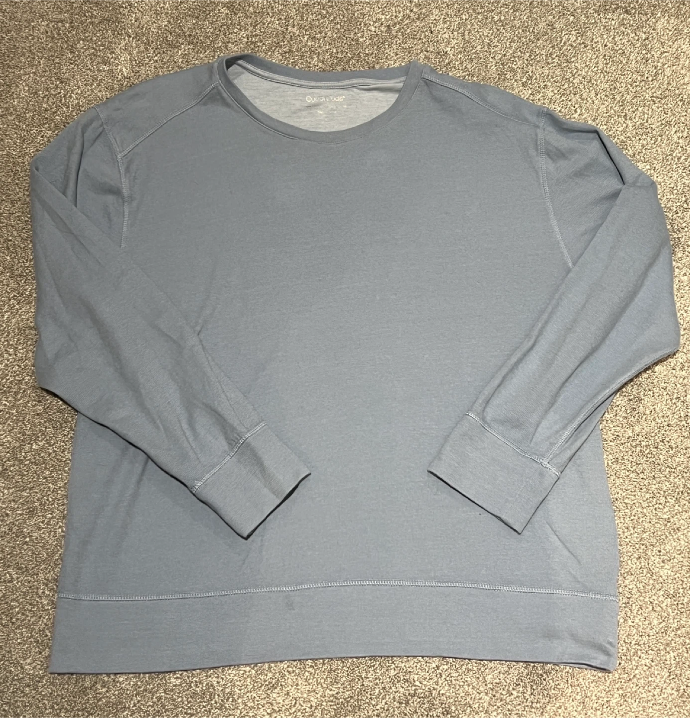 Cuddl Duds Long Sleeve Top - Size L