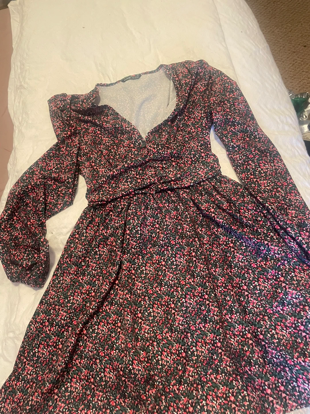 Shein Floral Print Dress - Size M - photo 2