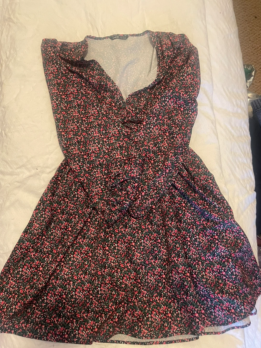 Shein Floral Print Dress - Size M - photo 3