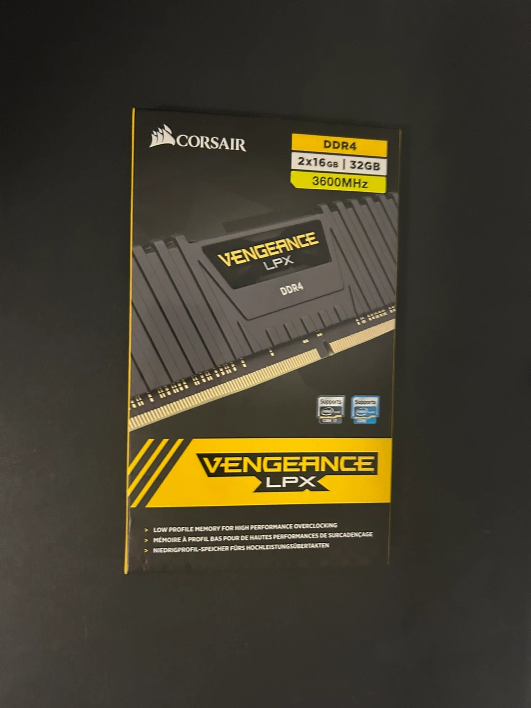 Corsair Vengeance LPX DDR4 32GB (2x16GB) 3600MHz