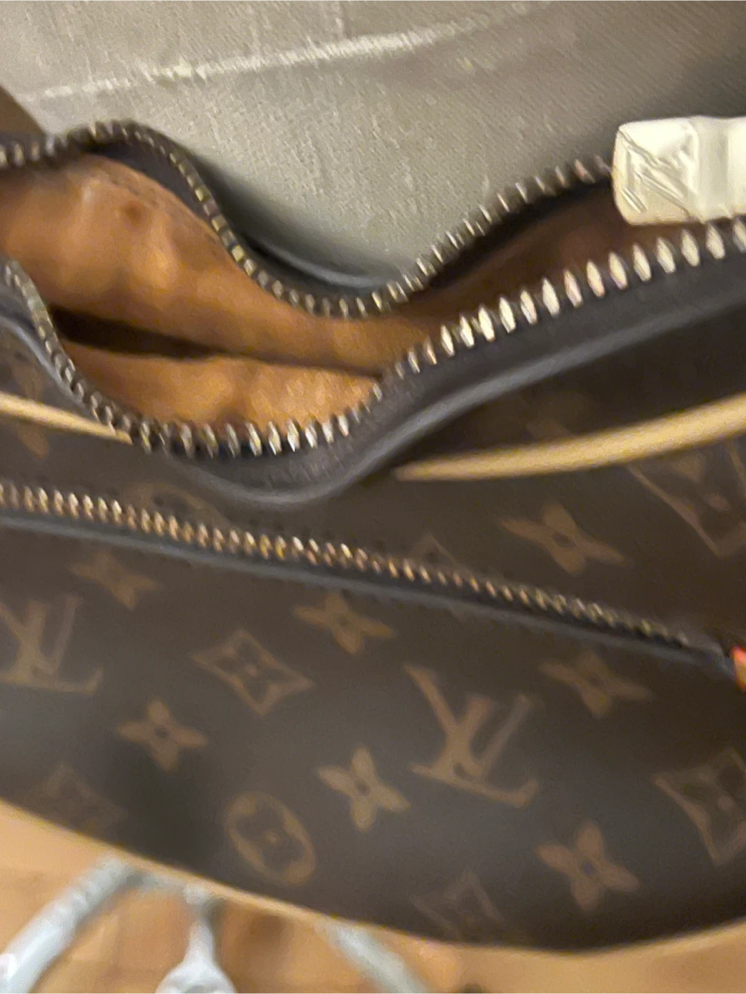 L. V.  Brown Monogram Half Moon Bag - photo 3