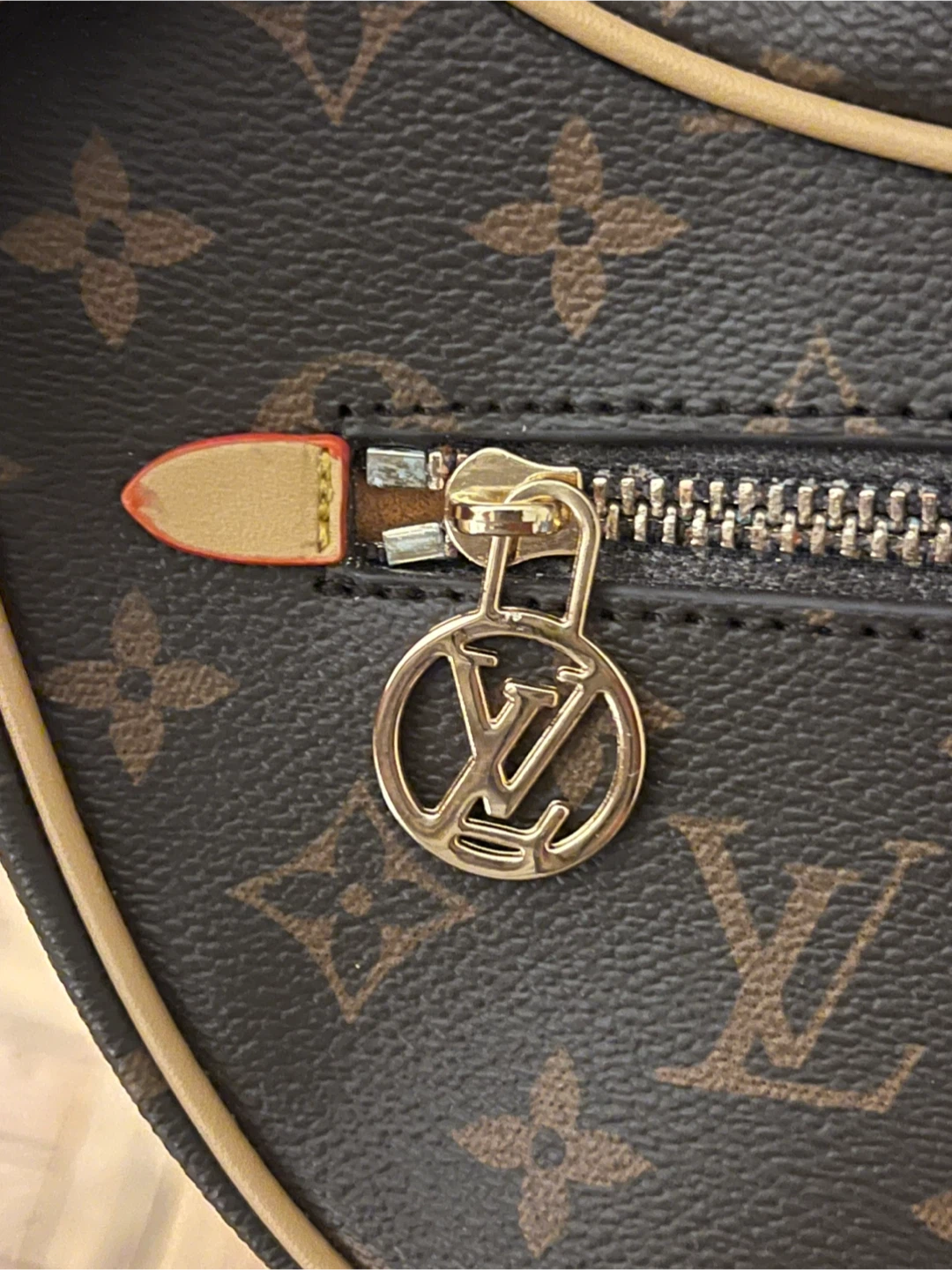 L. V.  Brown Monogram Half Moon Bag - photo 2