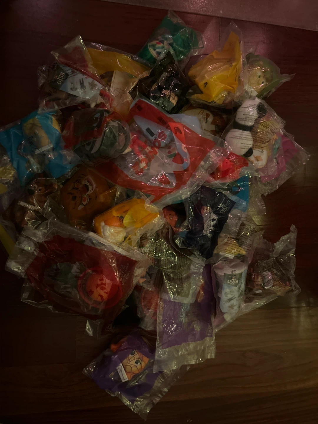 33 McDonalds happy meal toys from 4 years ago
