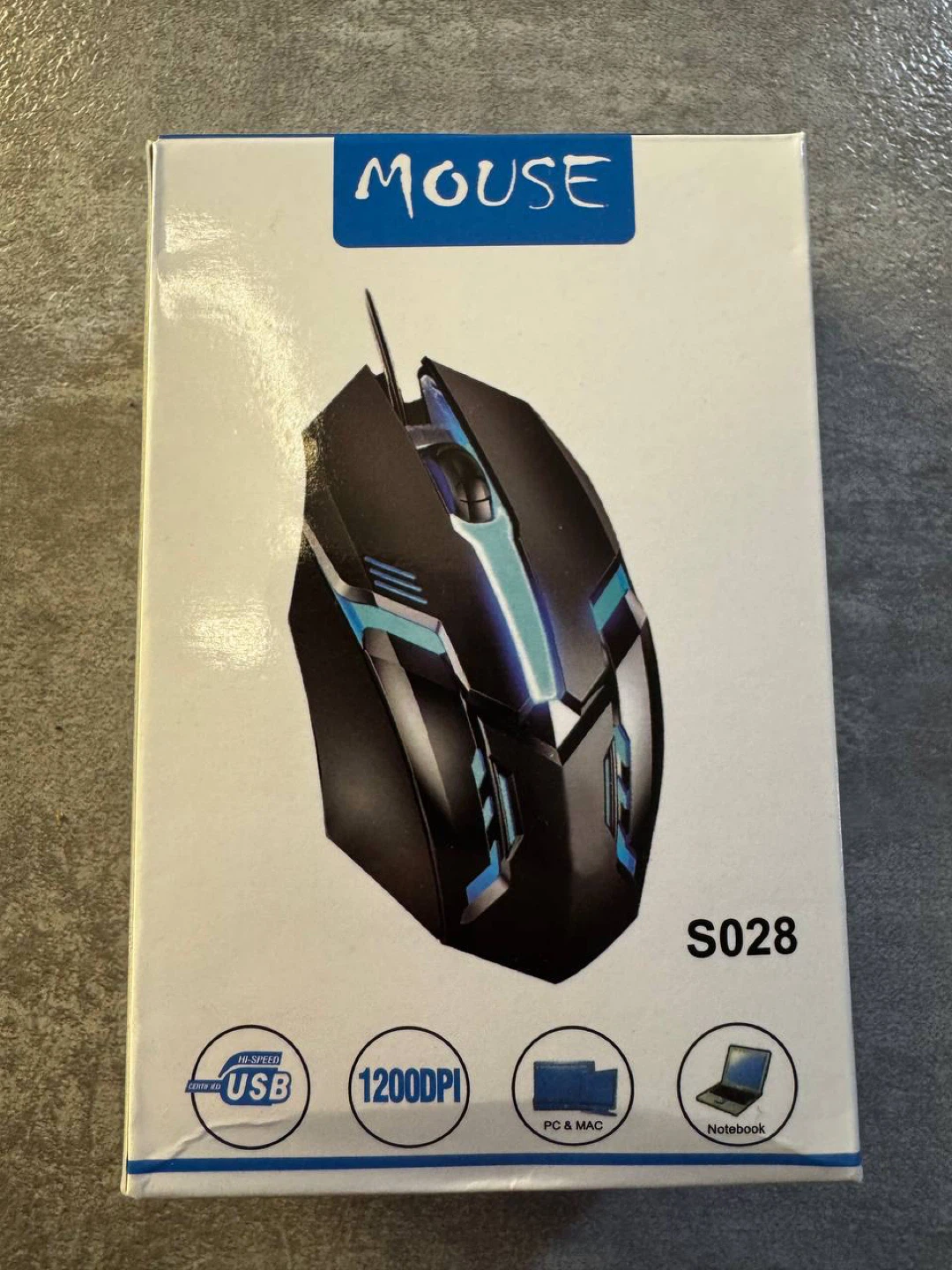 Gaming Optical Mouse S028 — USB — LED — ONLY $10 💥 - photo 2