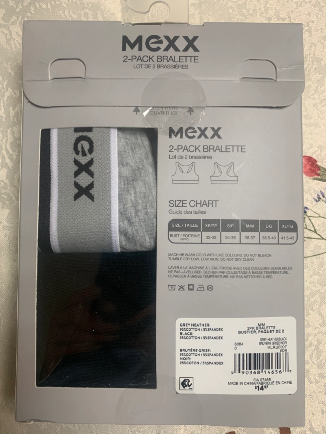 New MEXX 2-Pack Bralette - Size M - photo 4