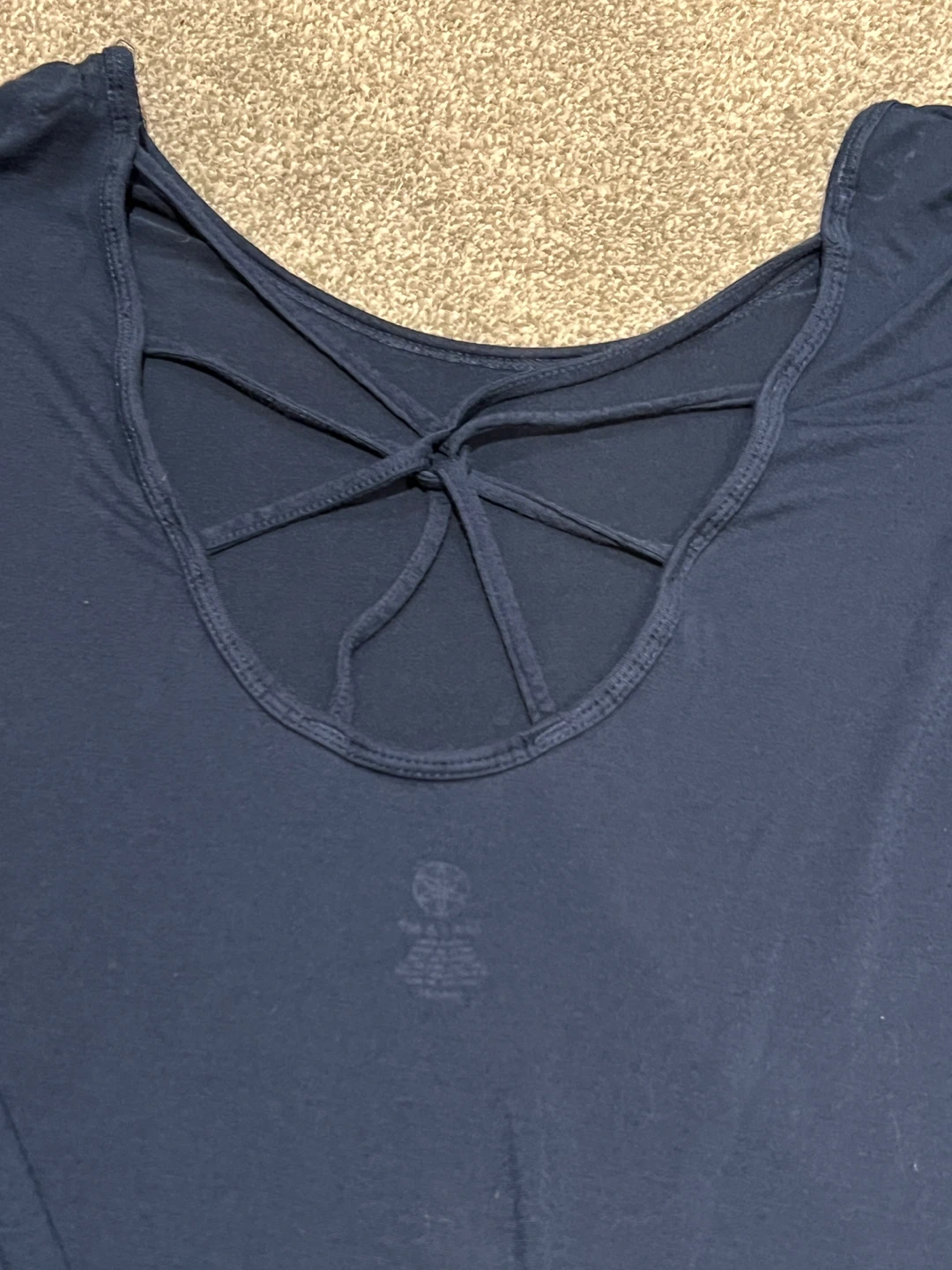 Gaiam Blue Long Sleeve Top - Size M - photo 3