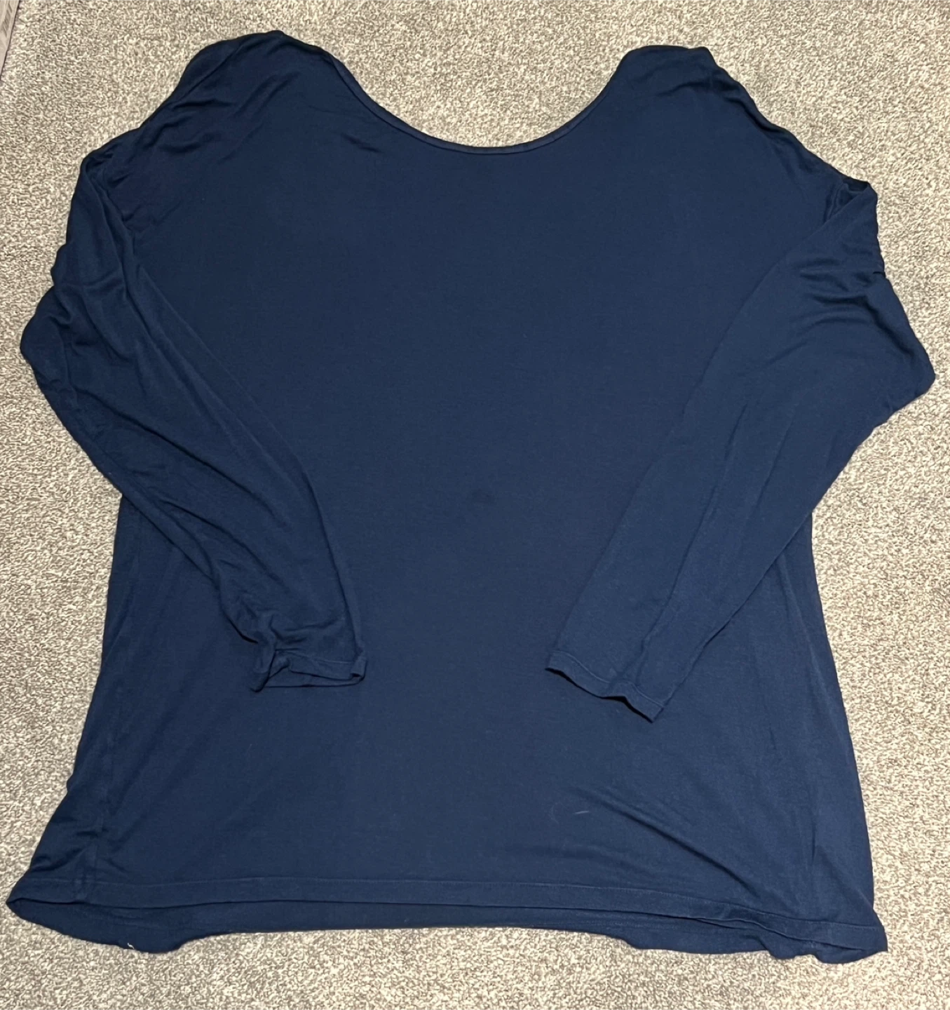 Gaiam Blue Long Sleeve Top - Size M
