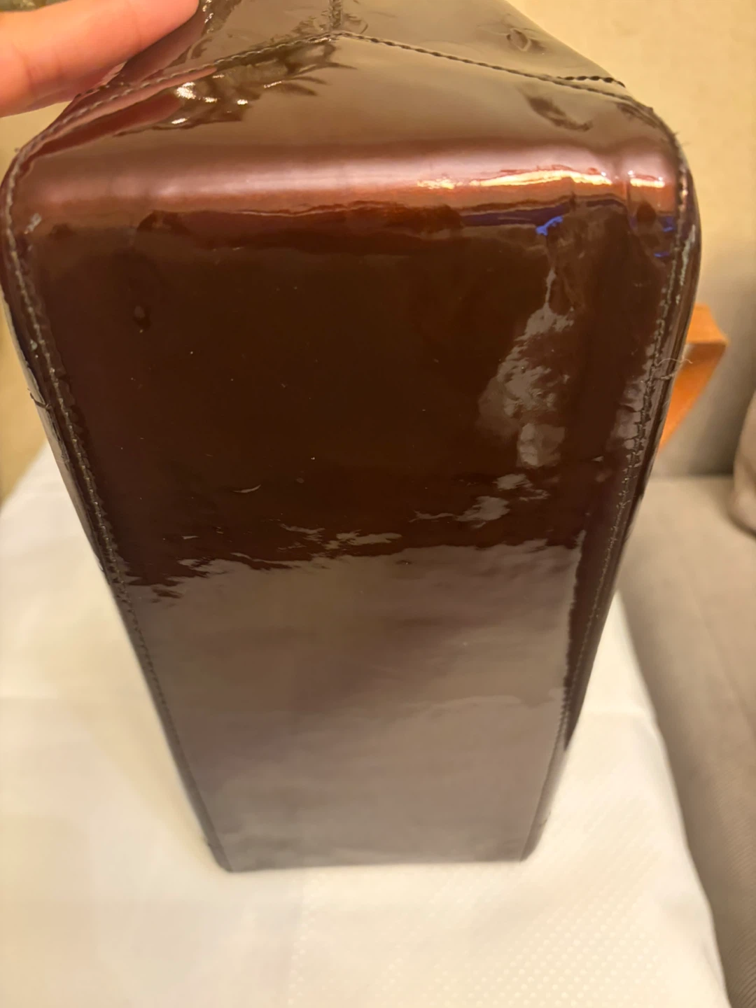 Louis Vuitton Vernis Leather shoulder bag - photo 5