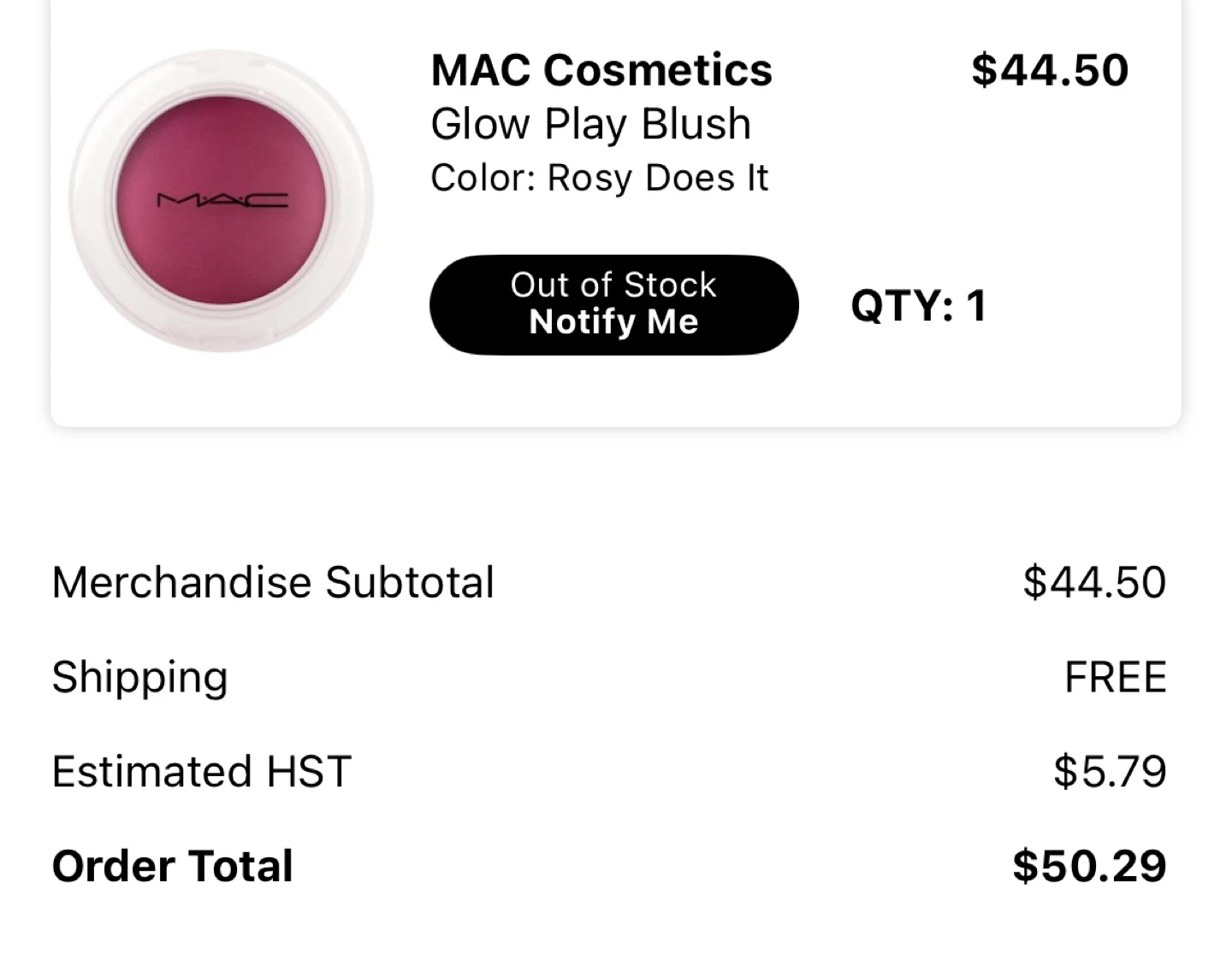 MAC Glow Play Blush Rosy Does It - photo 4