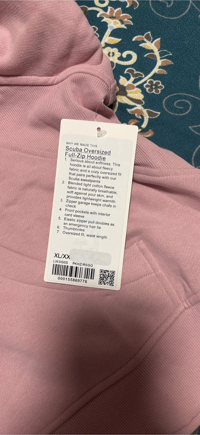 Lululemon Scuba Oversized Full-Zip Hoodie XL/XXL - photo 4