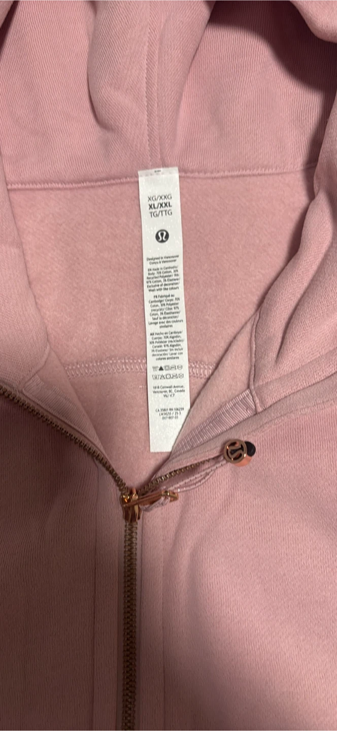 Lululemon Scuba Oversized Full-Zip Hoodie XL/XXL - photo 2