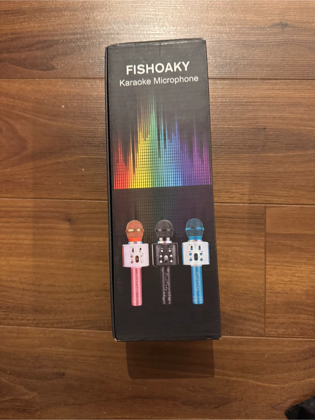 Fishoaky Karaoke Microphone with Box - photo 2