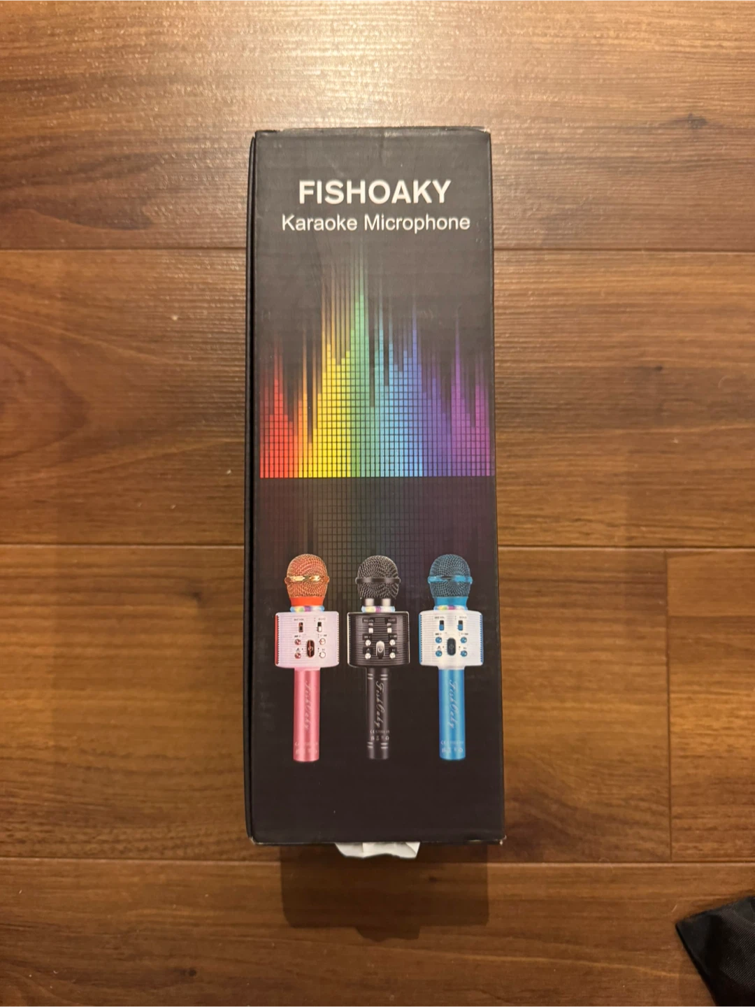 Fishoaky Karaoke Microphone with Box - photo 3