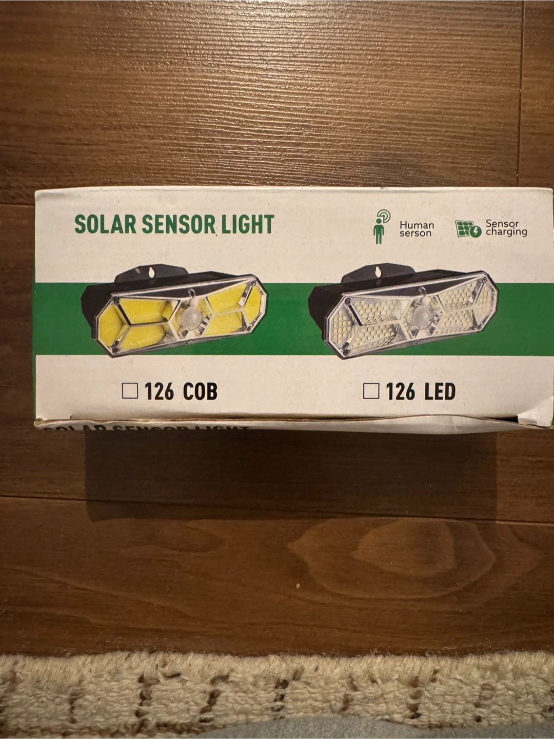 Solar Sensor Light - 126 LED