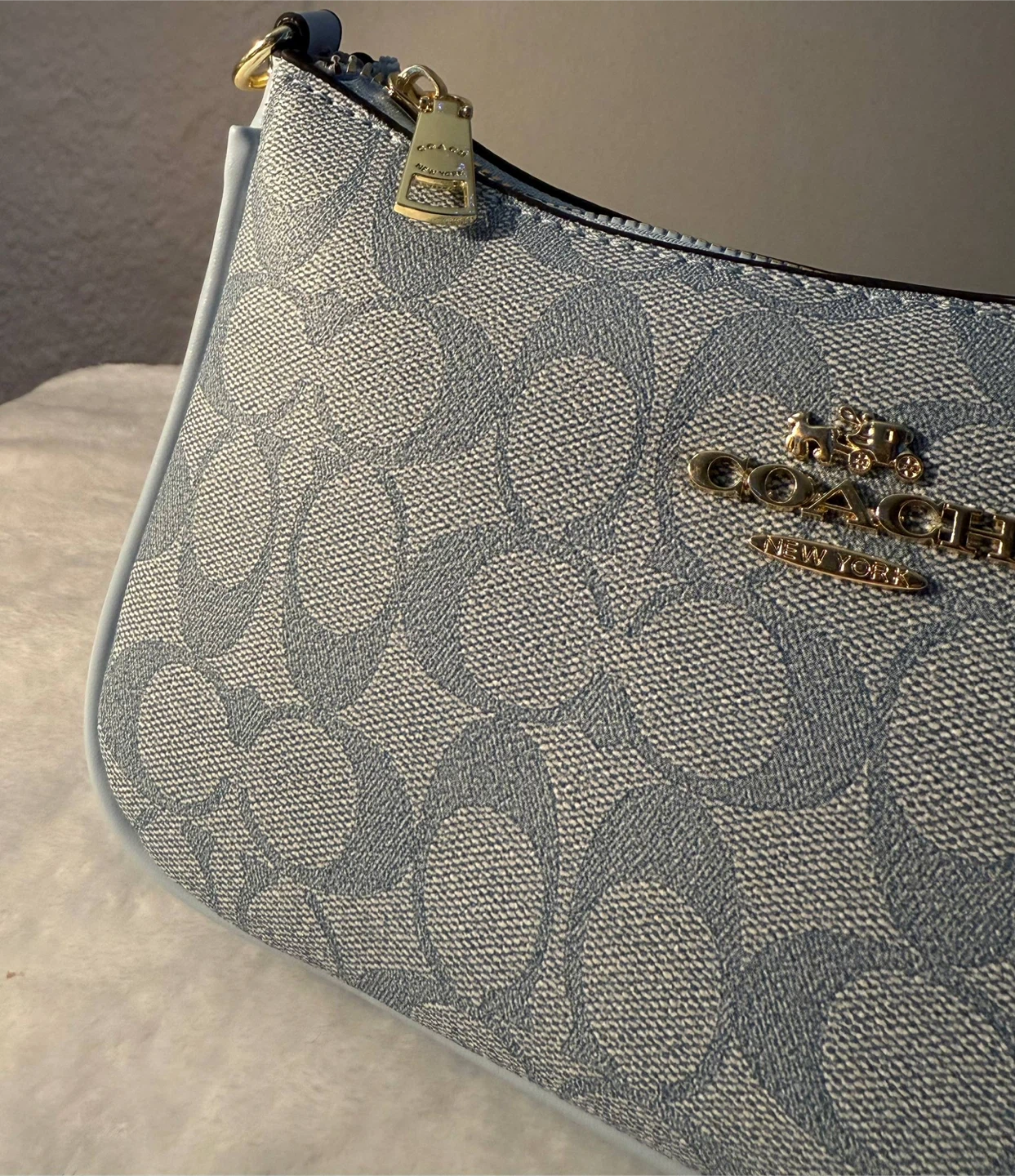 ❗️ LIMITED Coach DEALs ❗️ Blue Teri and handbag. "For Women" - photo 2