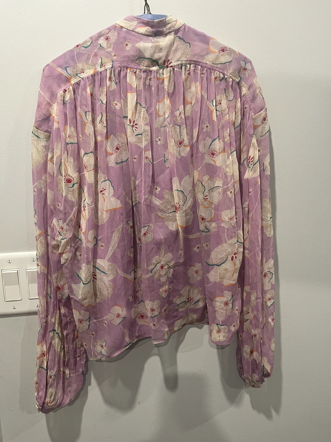 Joie Floral Print Blouse - Size M - photo 4