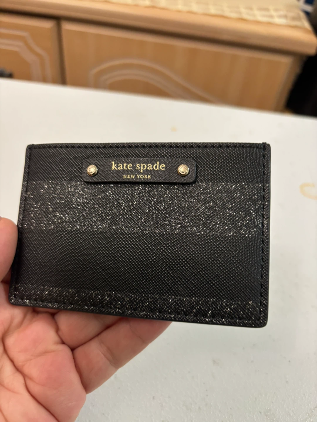 Kate Spade Black Card Holder