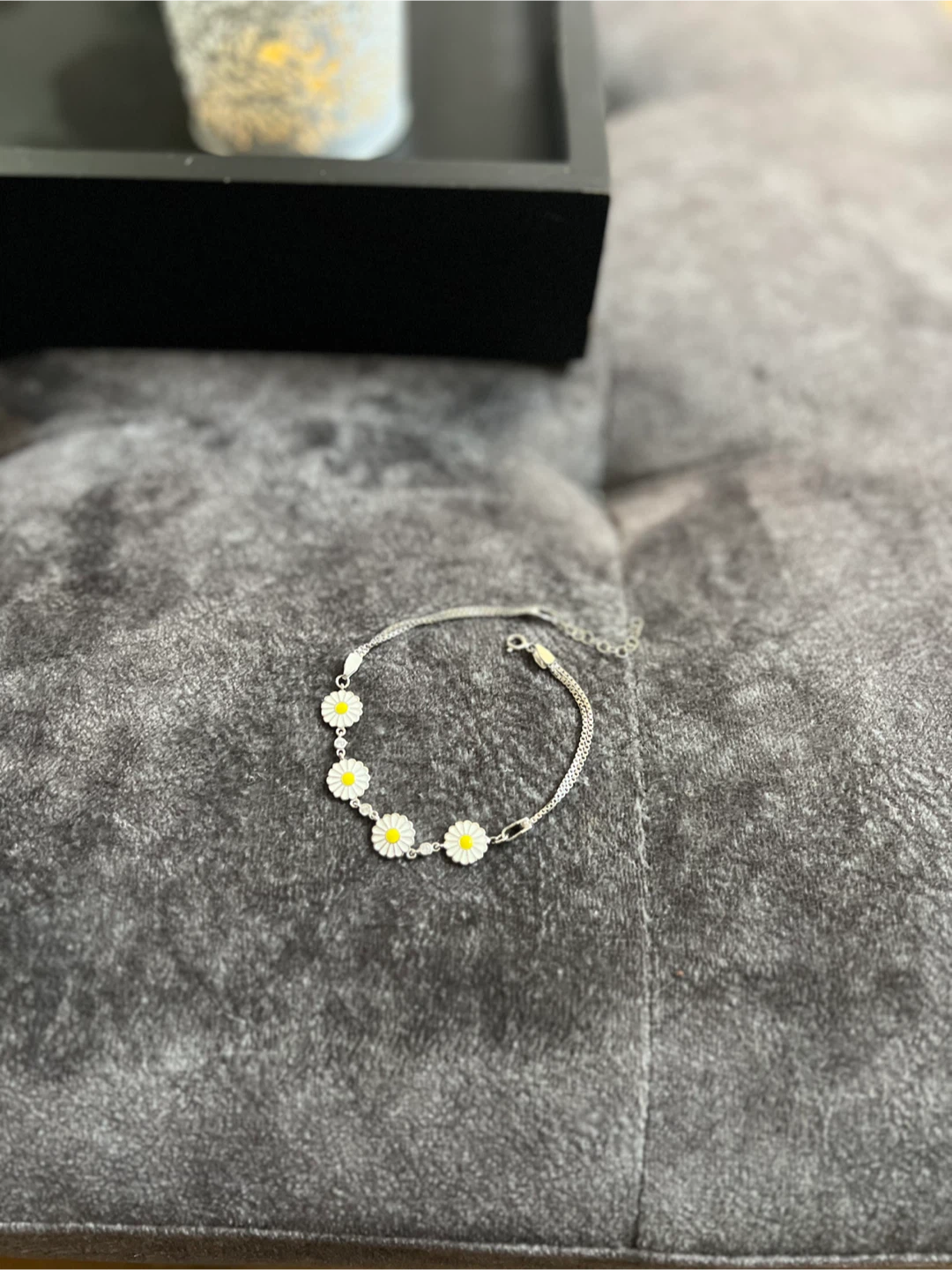 Daisy  S925 Silver Bracelet - photo 4
