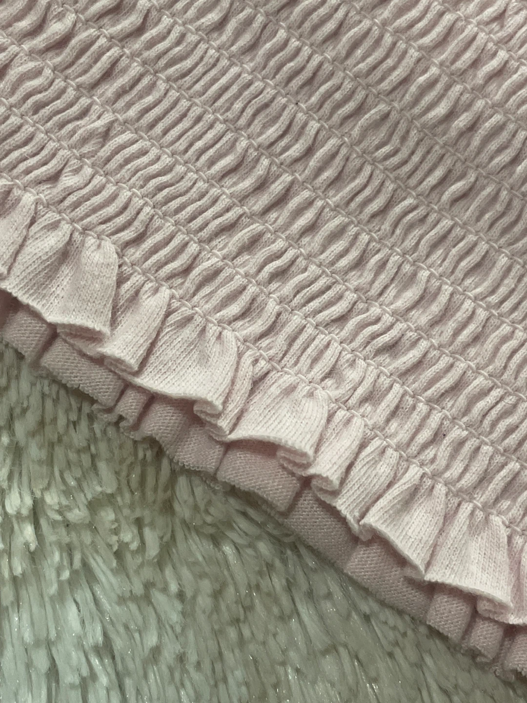 Pink Smocked Tube Top - photo 2