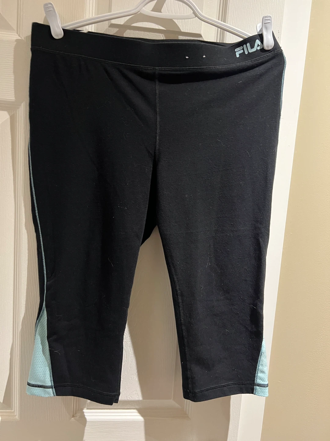 Fila Sport Black Capri Leggings - Size L