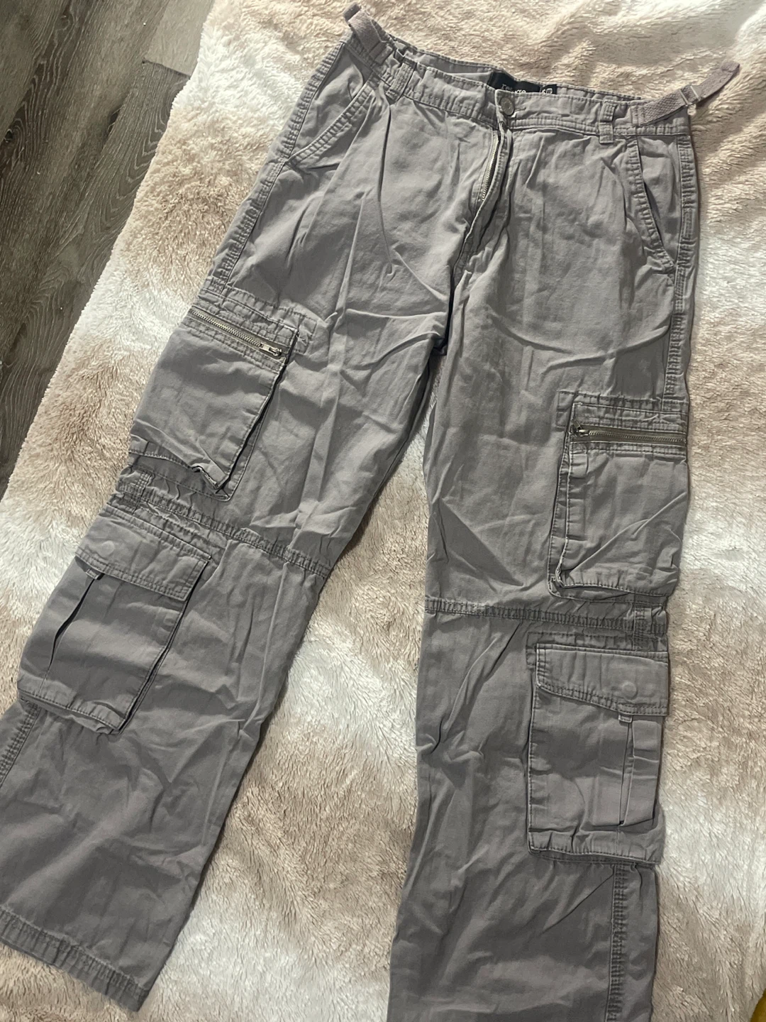 Purple-Grey Cargo Pants - photo 2