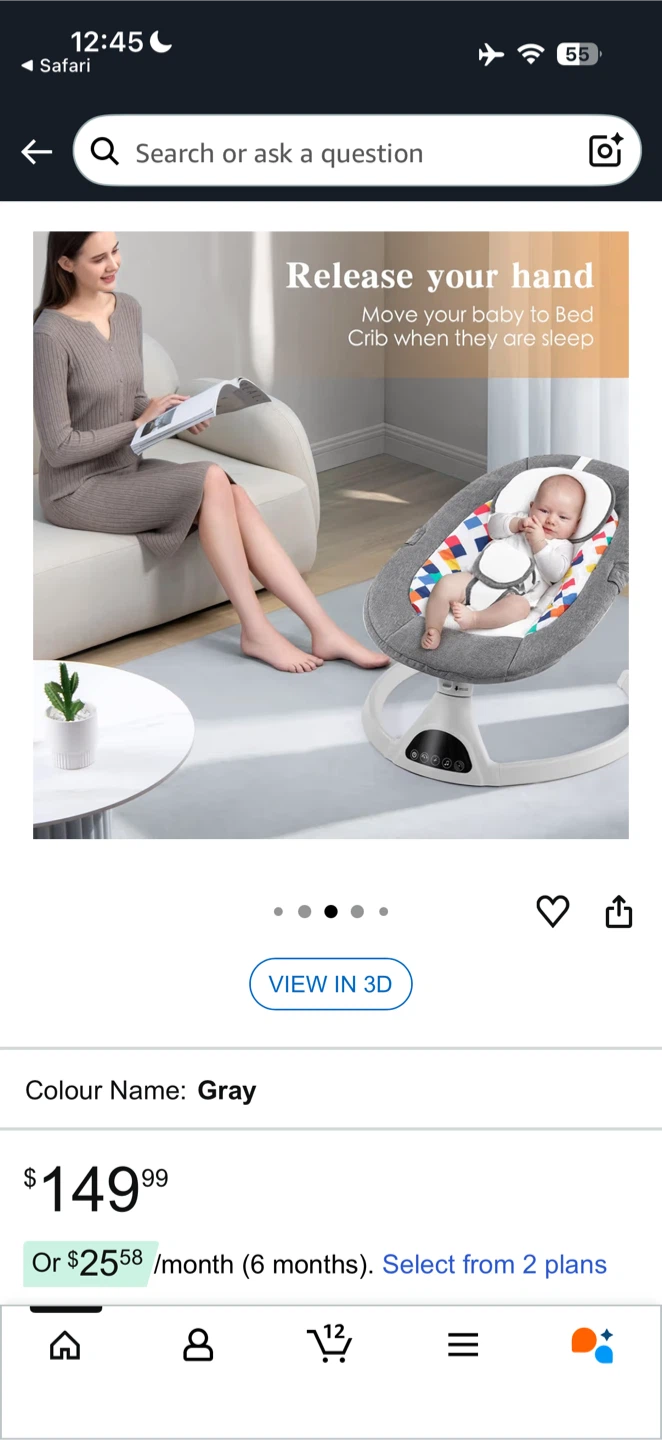 Baby Swing - Never Used - photo 5