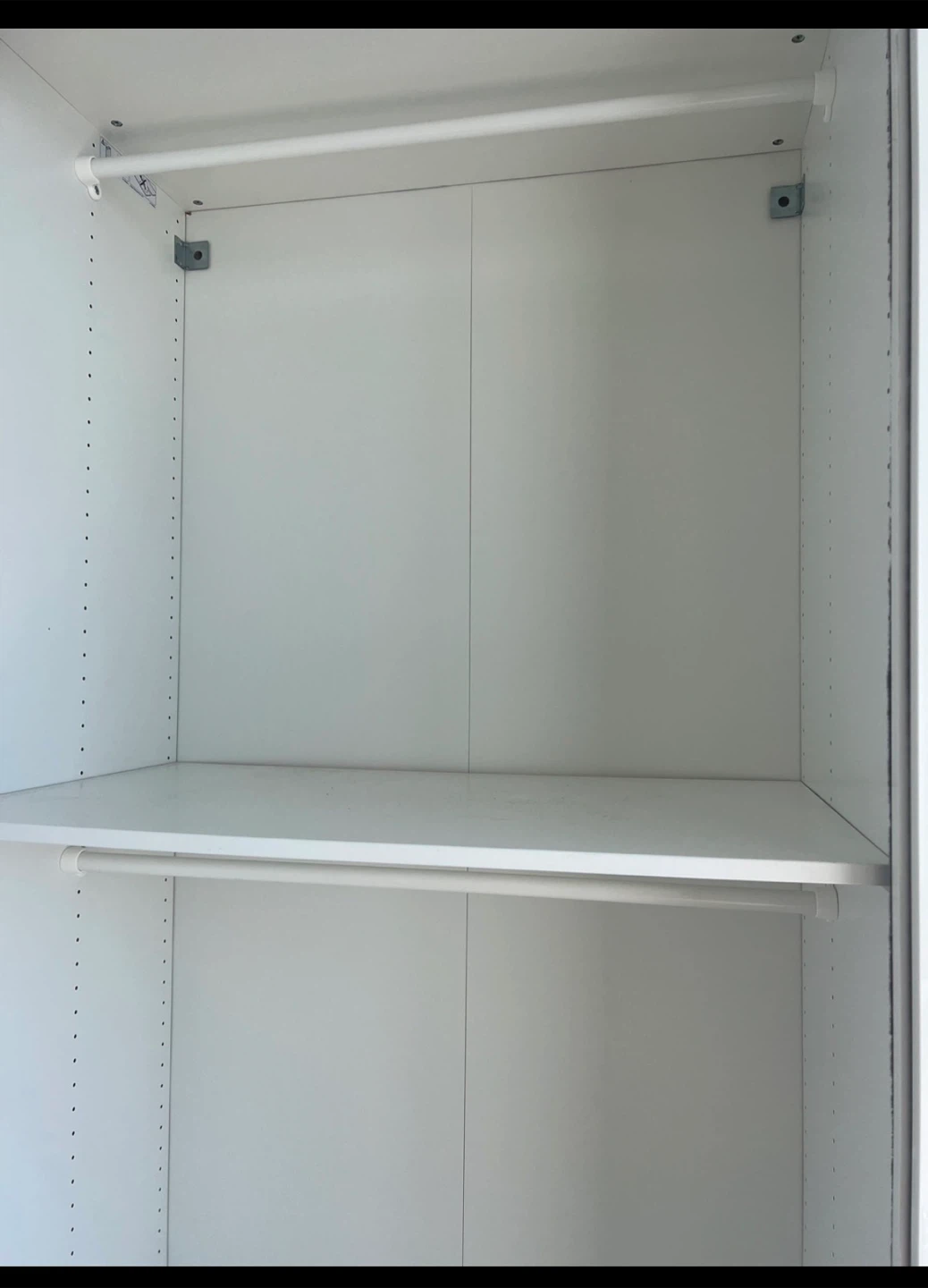 IKEA PAX Wardrobe with White Doors - photo 2