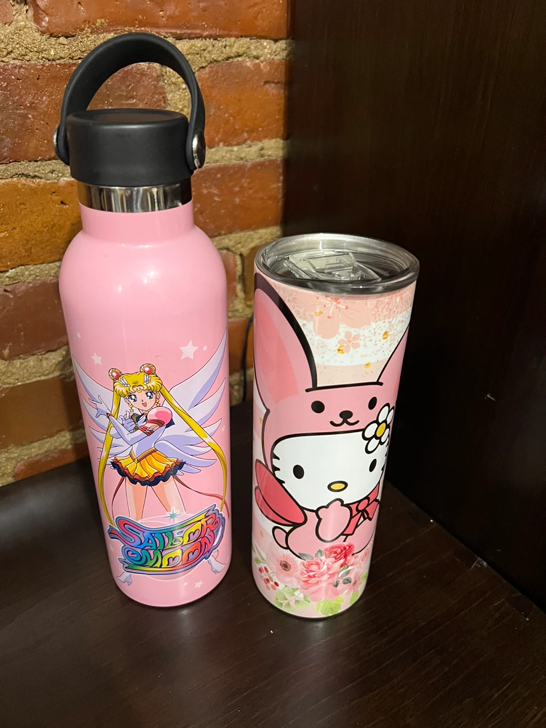 Sailor Moon & My Melody Water Bottles