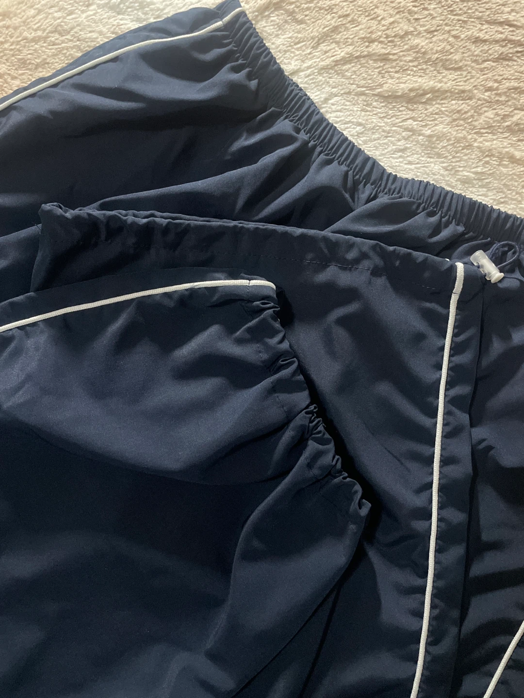Navy Blue Track Pants