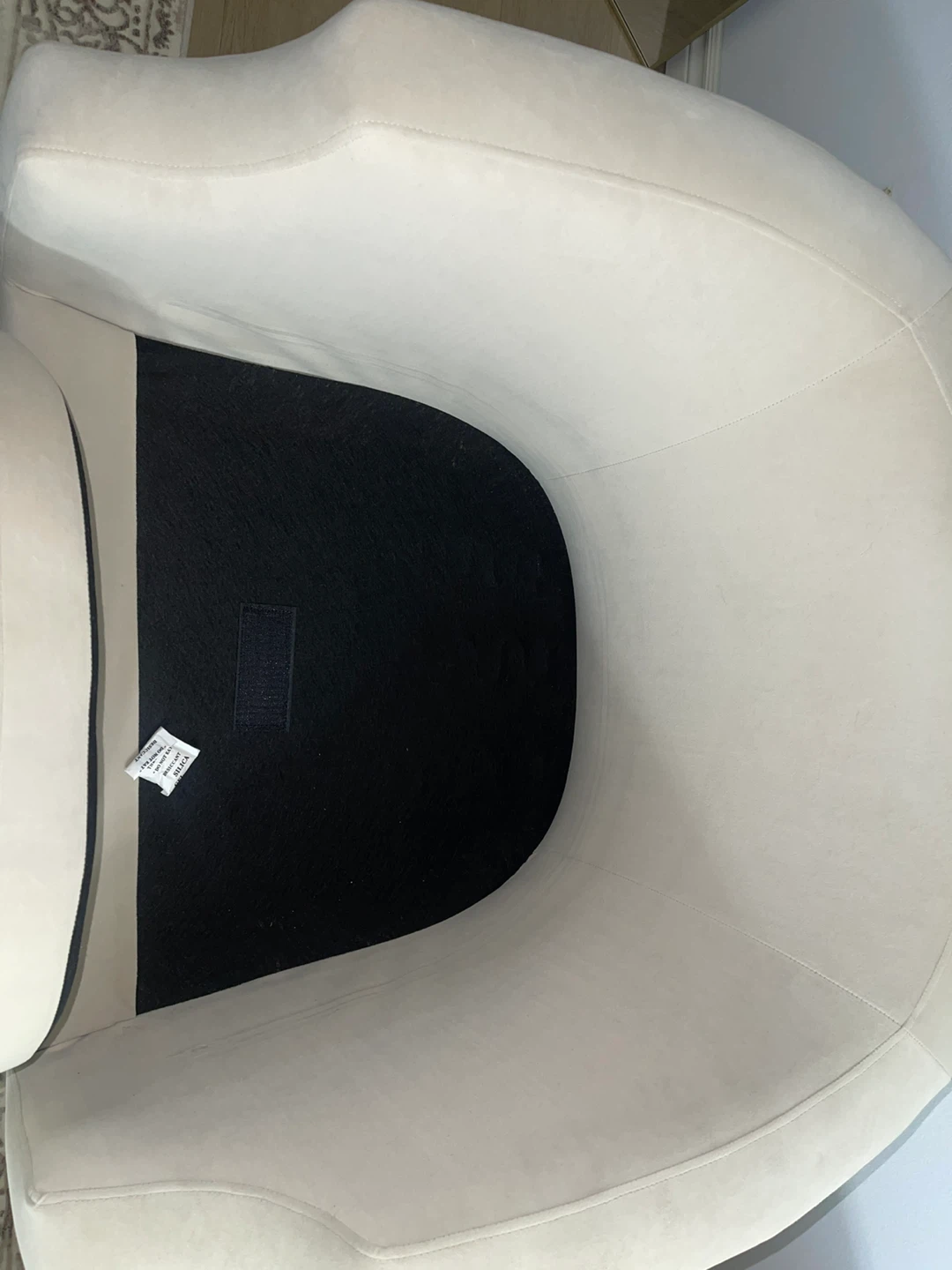 Beige Swivel Barrel Accent Chairs - Pair - photo 3