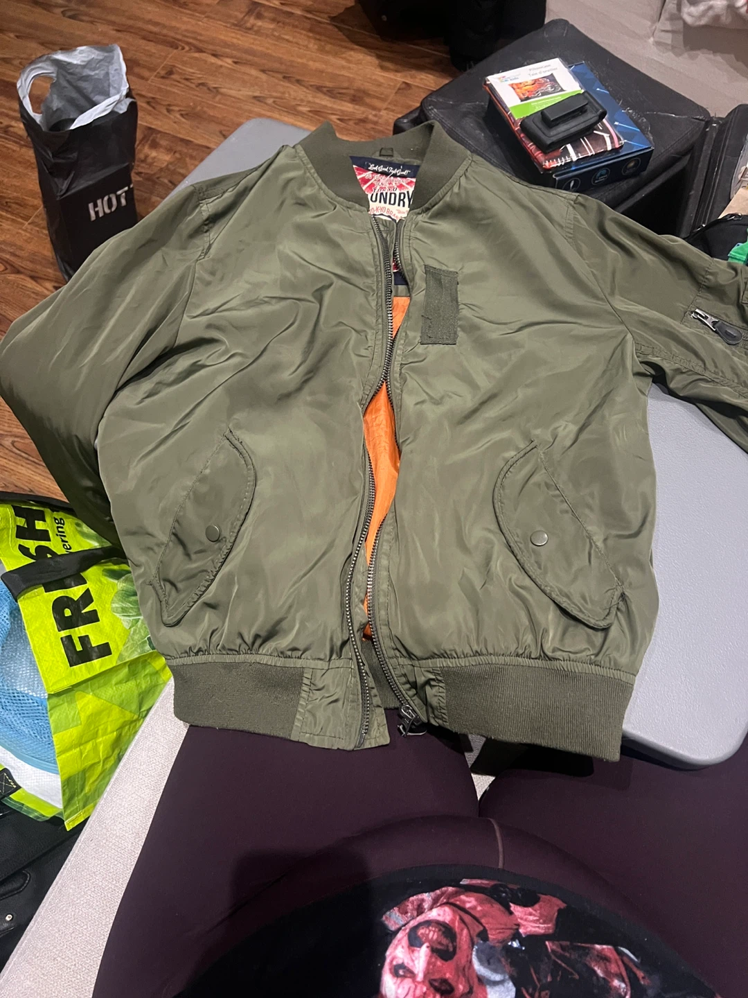 Tokyo Laundry Bomber Jacket - Size Medium