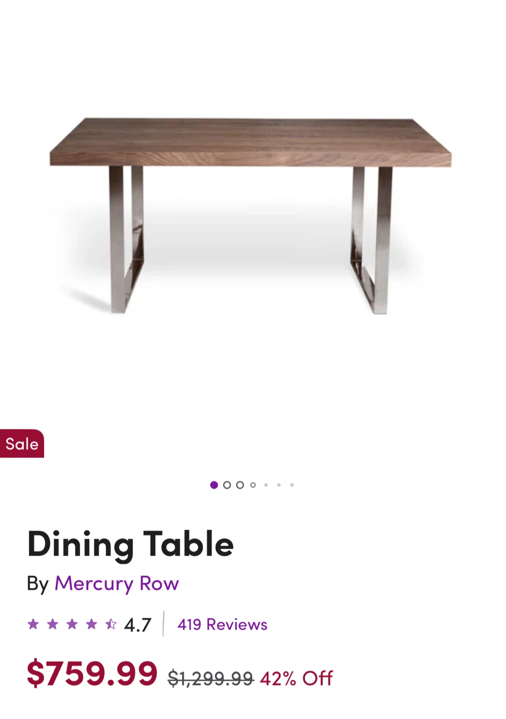 Dining Table - photo 2