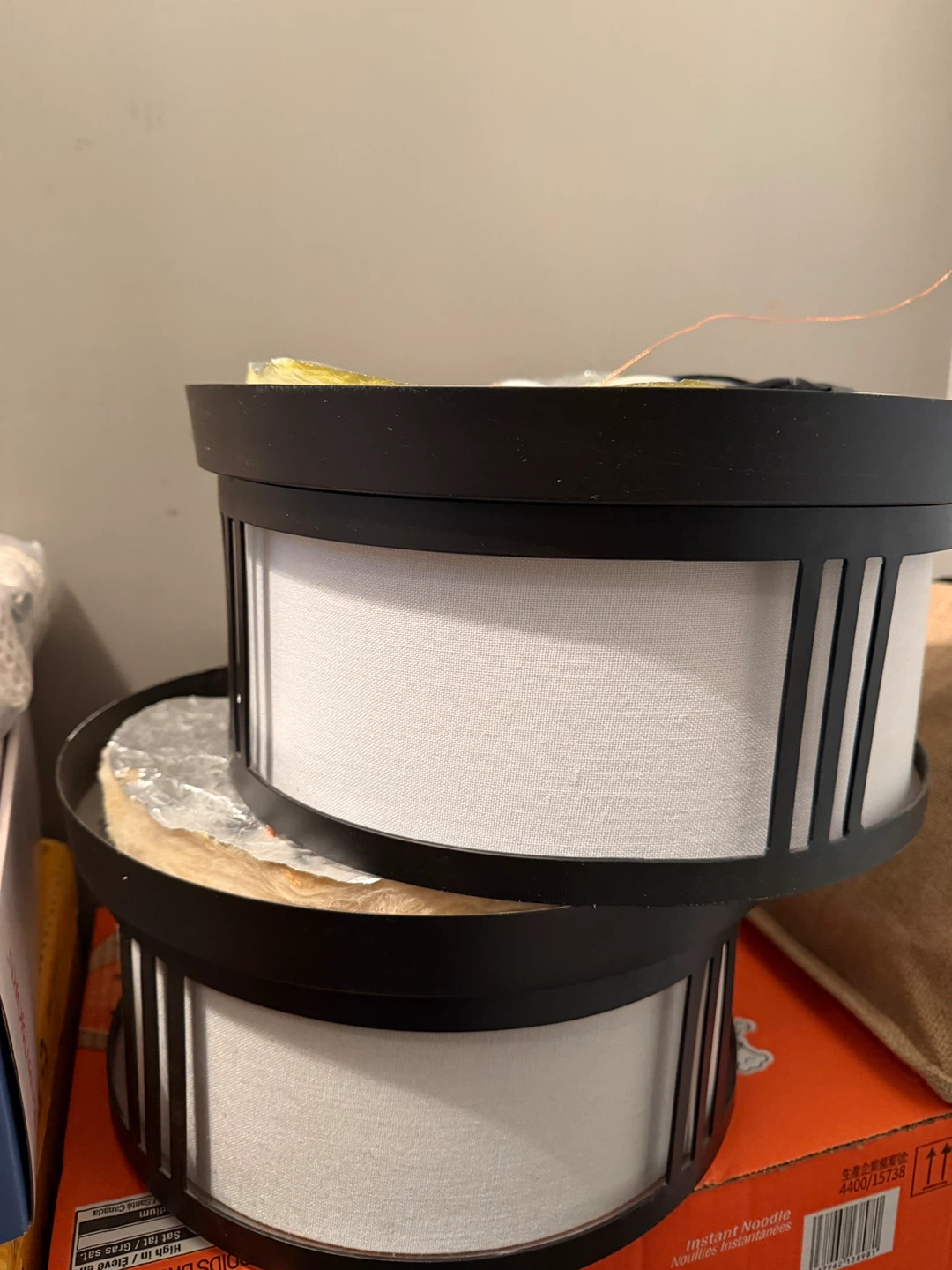 2 flushed ceiling lights - photo 2