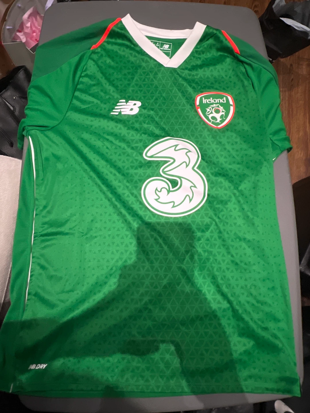 New Balance Republic of Ireland 2018-2019 home soccer jersey