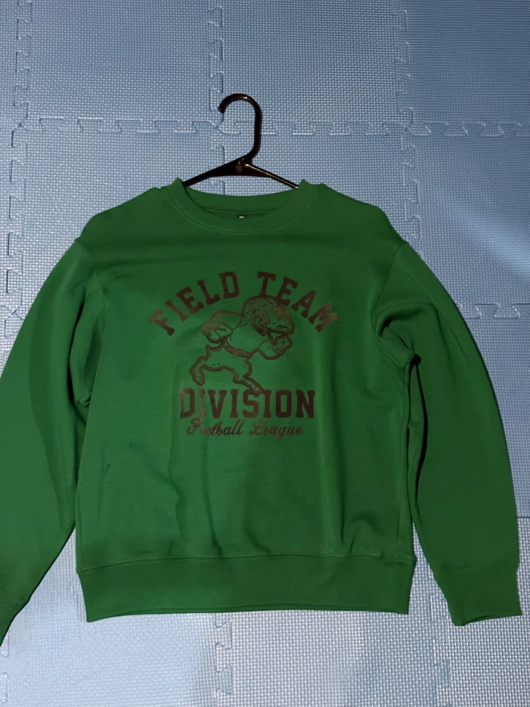 Green Field Team Division Football League Sweatshirt