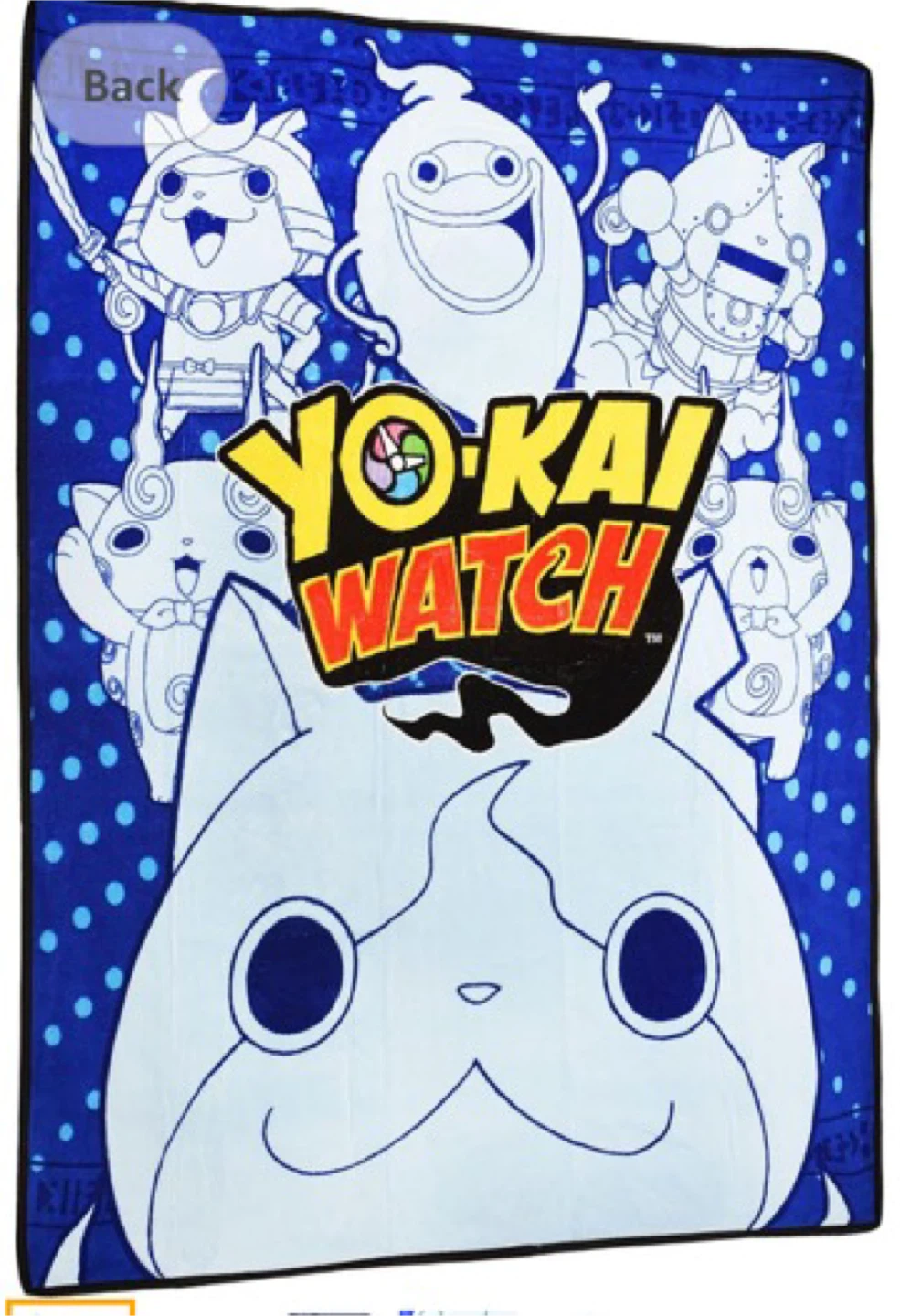 Yo-Kai Watch Microfiber Throw Blanket