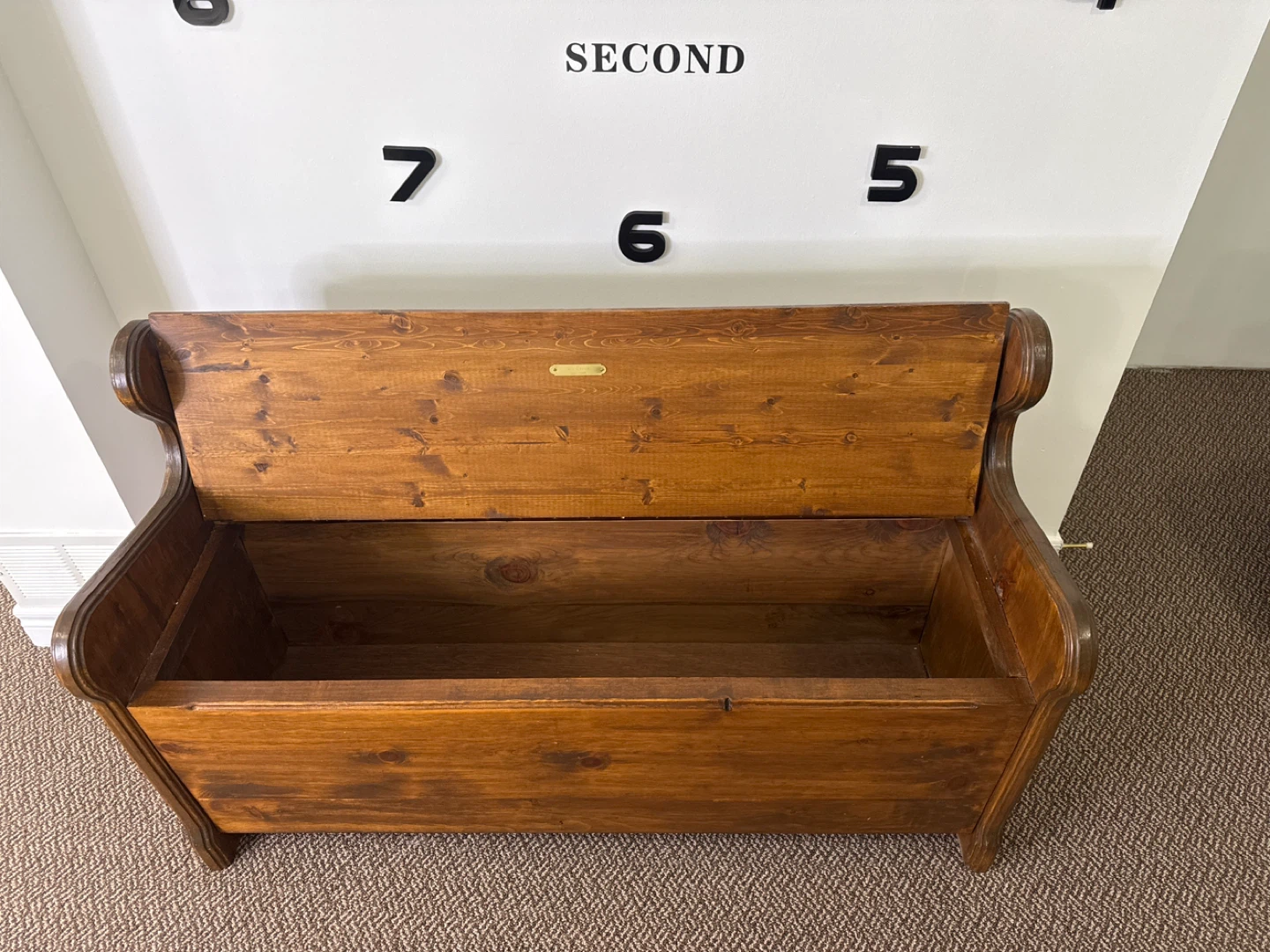 Ken Jarvis Wooden Storage Bench - photo 4
