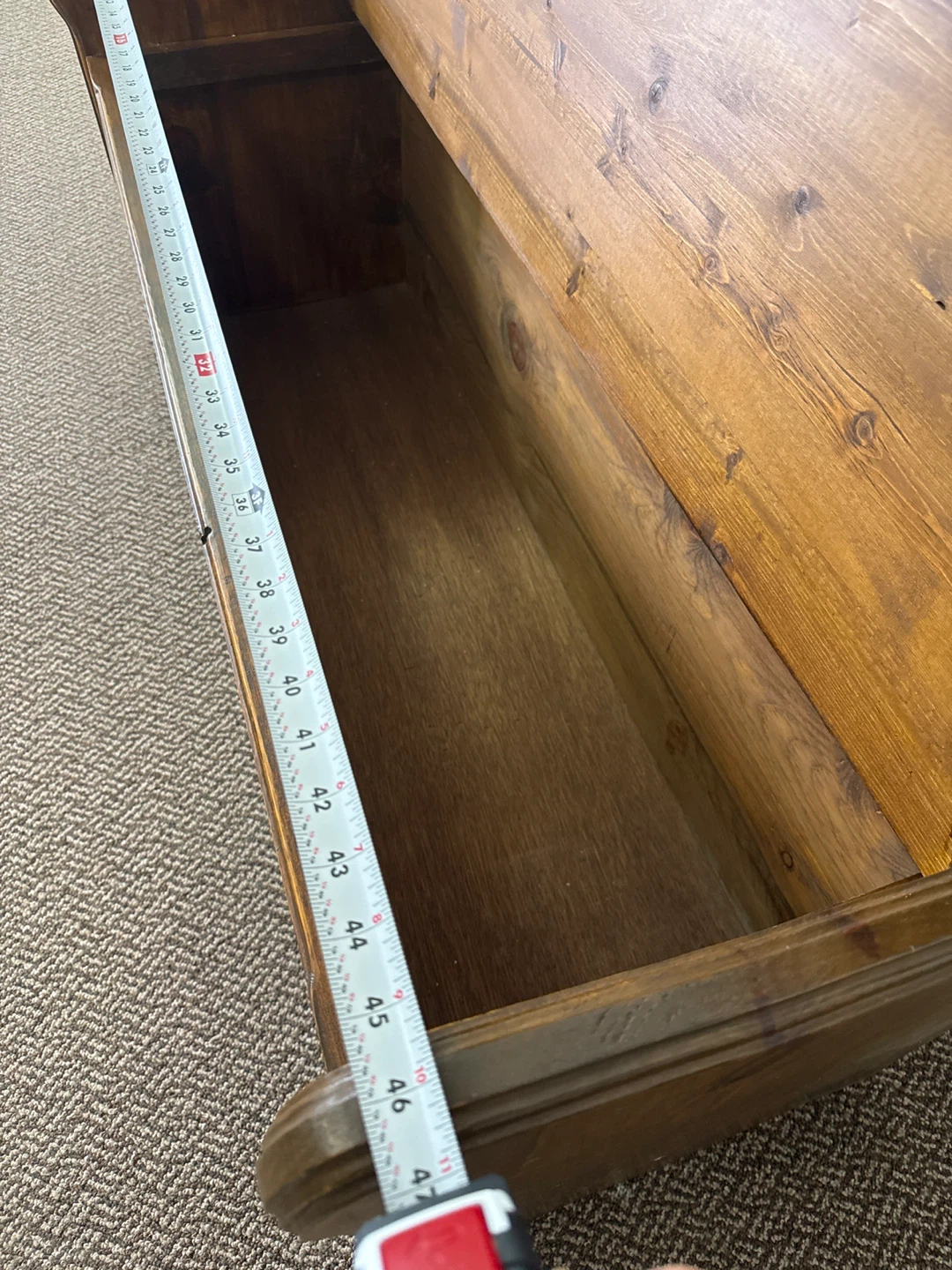 Ken Jarvis Wooden Storage Bench - photo 5