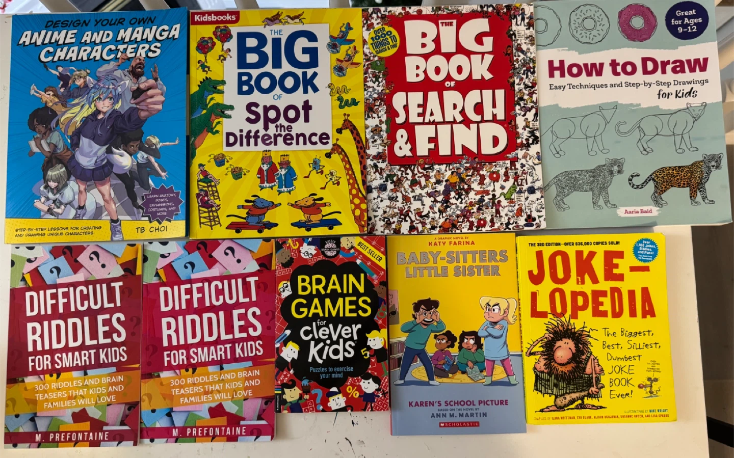Kids' Books Bundle: Activity, Jokes, & Learning