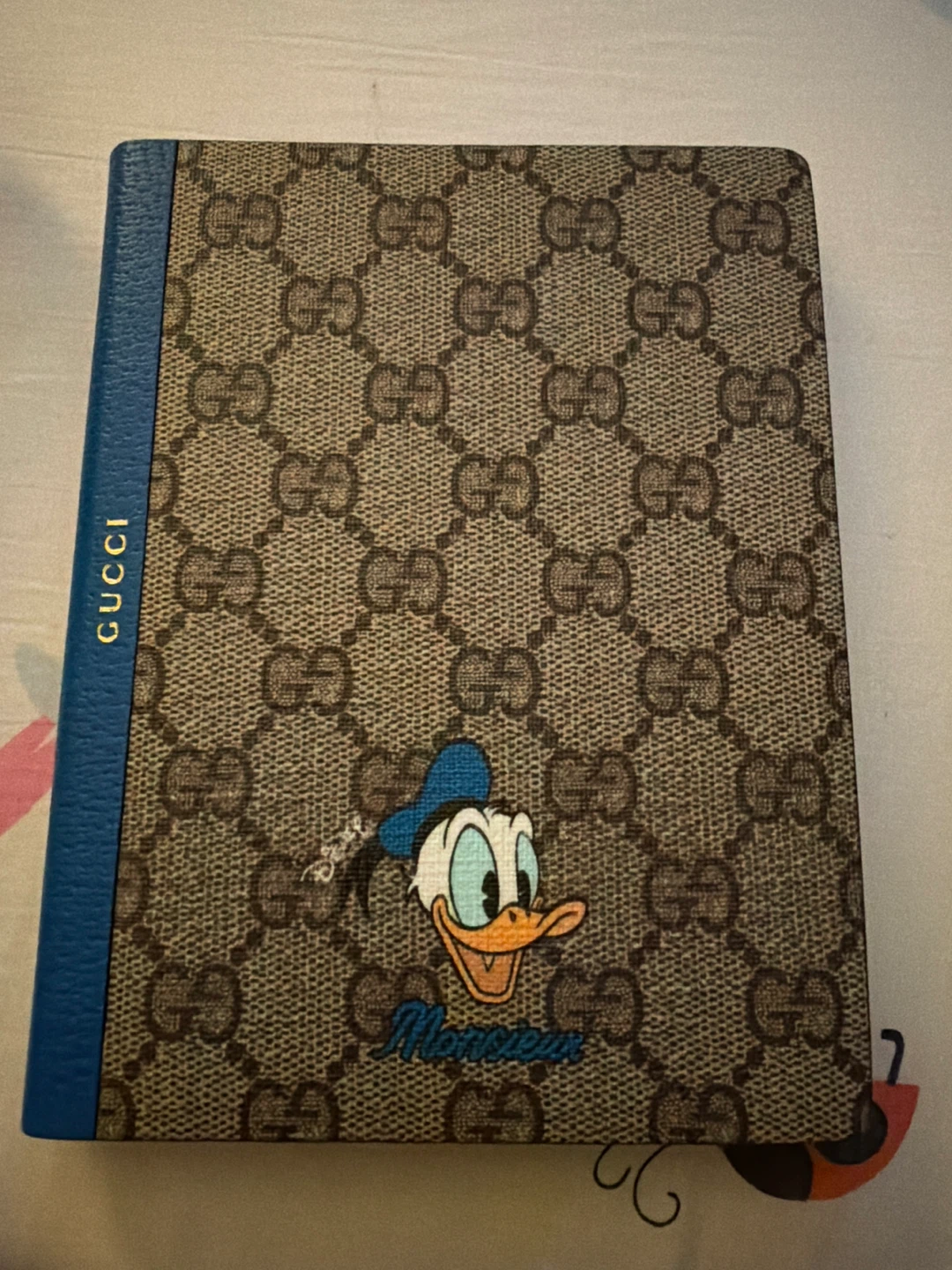 New Gucci GG supreme canvas Cat & Donald Duck - photo 2