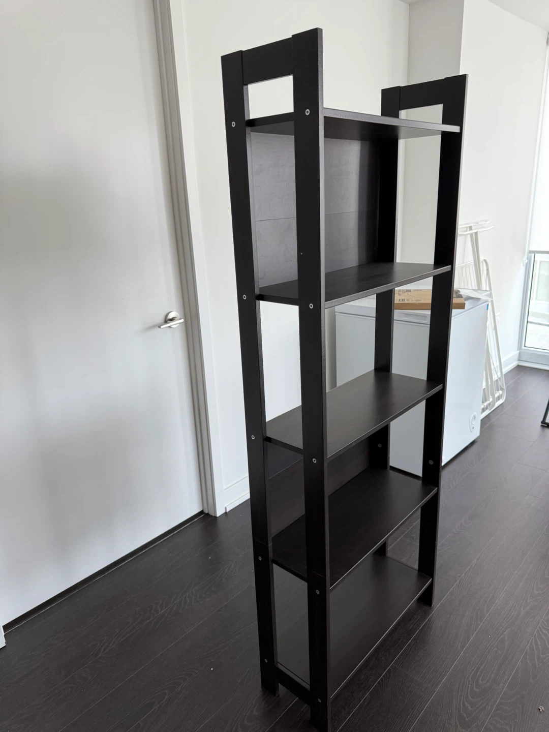 Dark Brown Ladder Shelf - photo 2