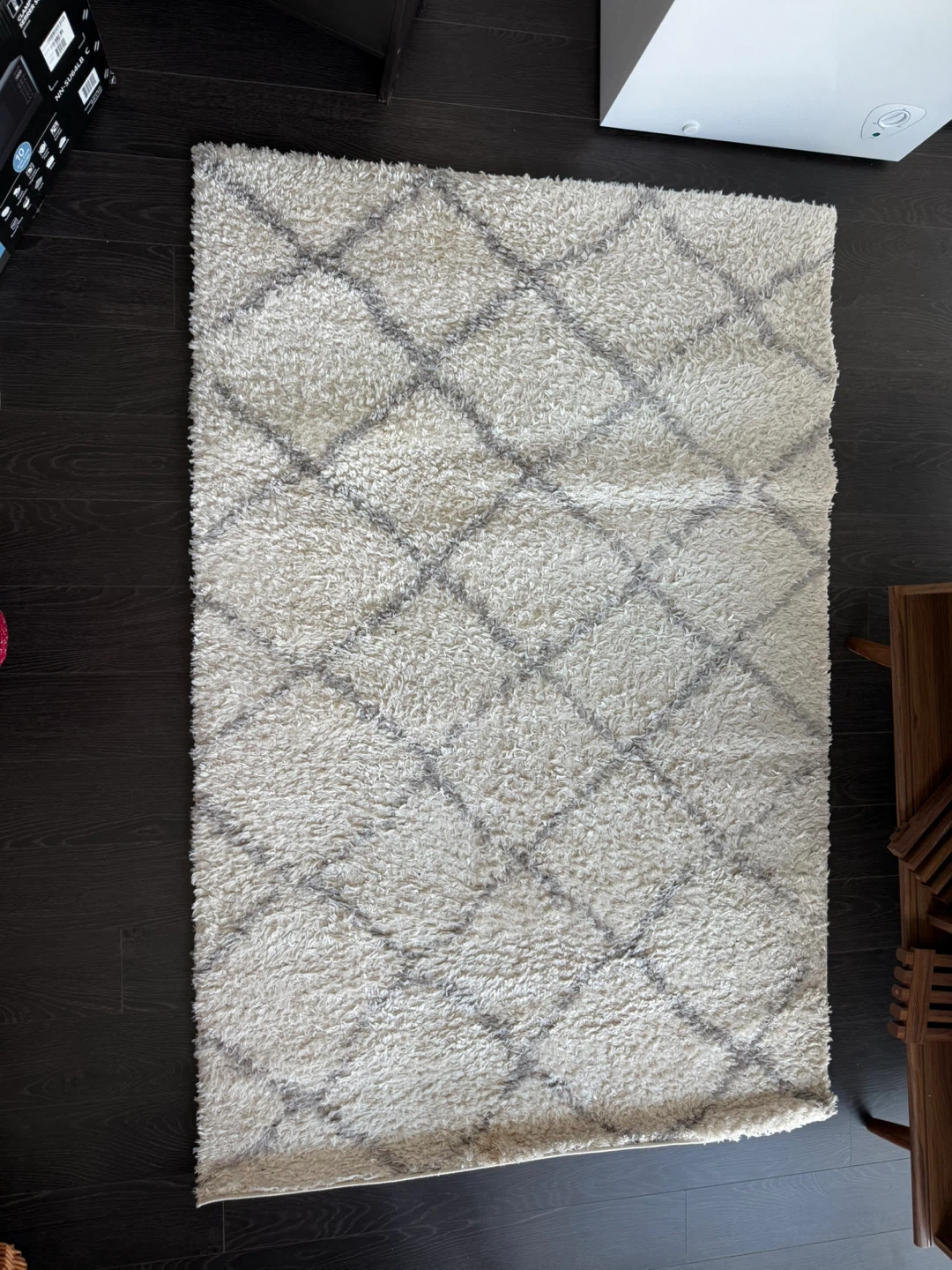Patterned Area Rug - Great Condition!