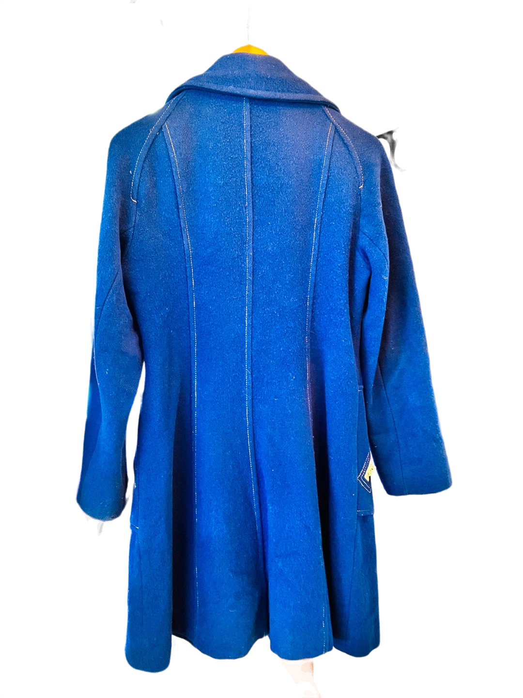 vintage 🦄 La Clique French Royal Blue Wool Coat | $50 - photo 2